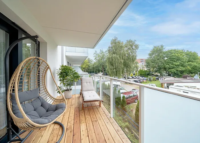 Lägenhet Z Pieknym Tarasem Perlowa Przystan *